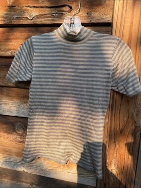 Cable & gauge silk top